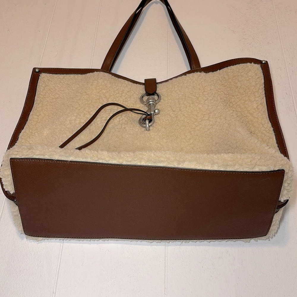 Rebecca Minkoff Leather Trim Tote Bag - Picture 8 of 17